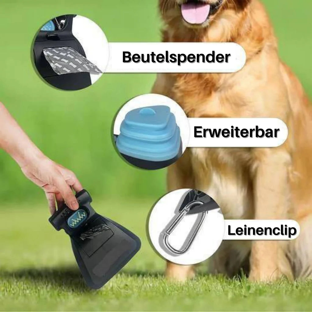 Tragbarer Hundekotgreifer